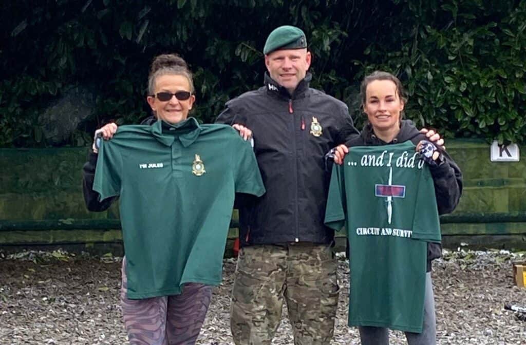 PT Jonny with two people who've participated in one of his workouts